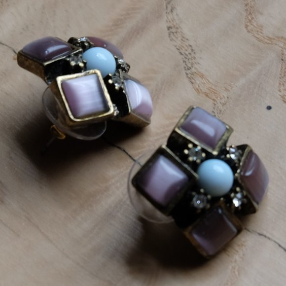 Anthropologie Jewelry - Square ANTHROPOLOGIE Earrings